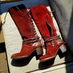 Freebird by Steven Tall Coal Boots